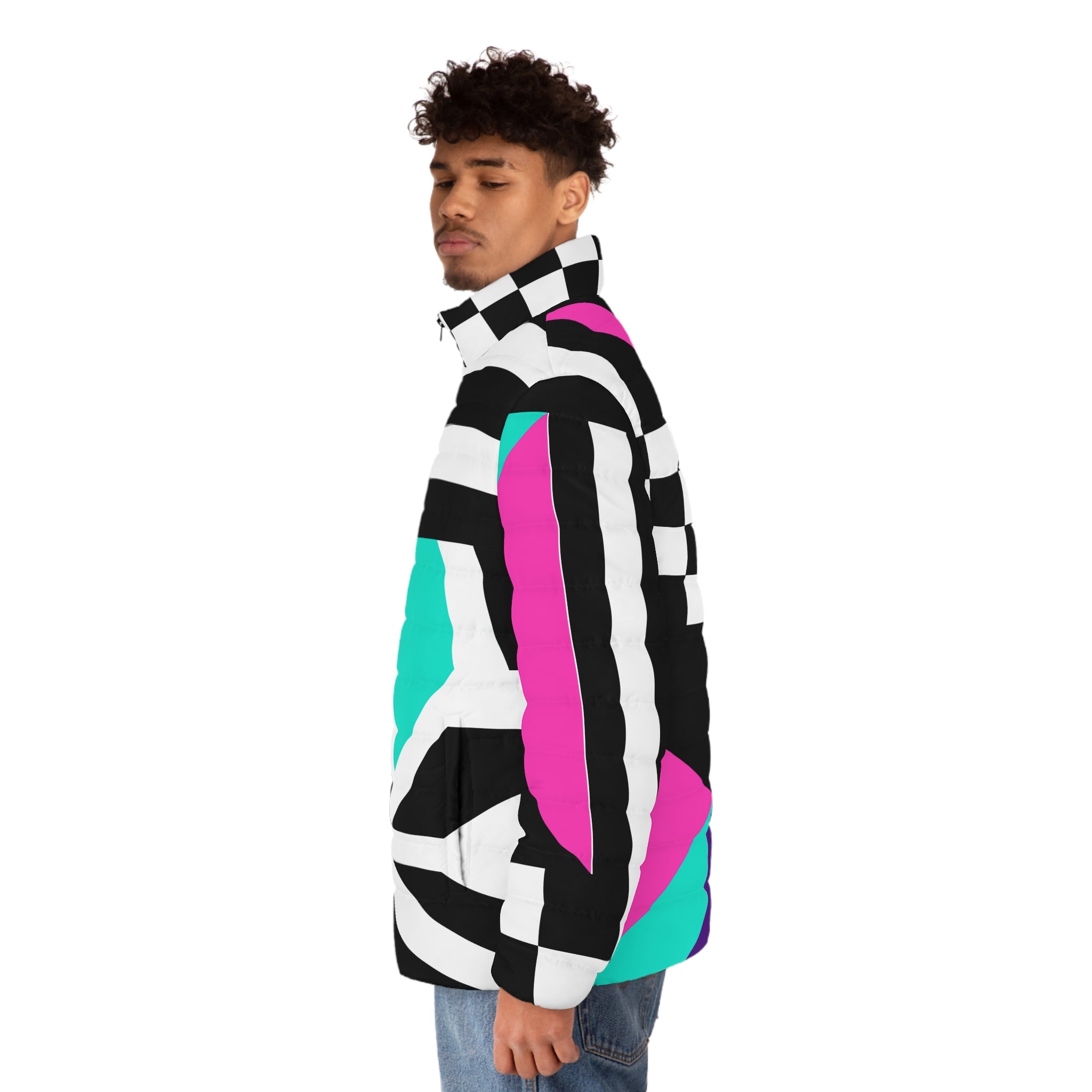 Bamboozle Retro Unisex Puffer Jacket