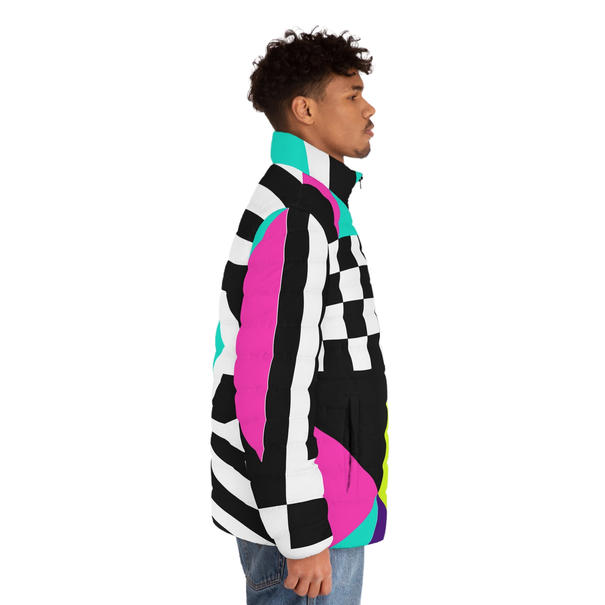 Bamboozle Retro Unisex Puffer Jacket