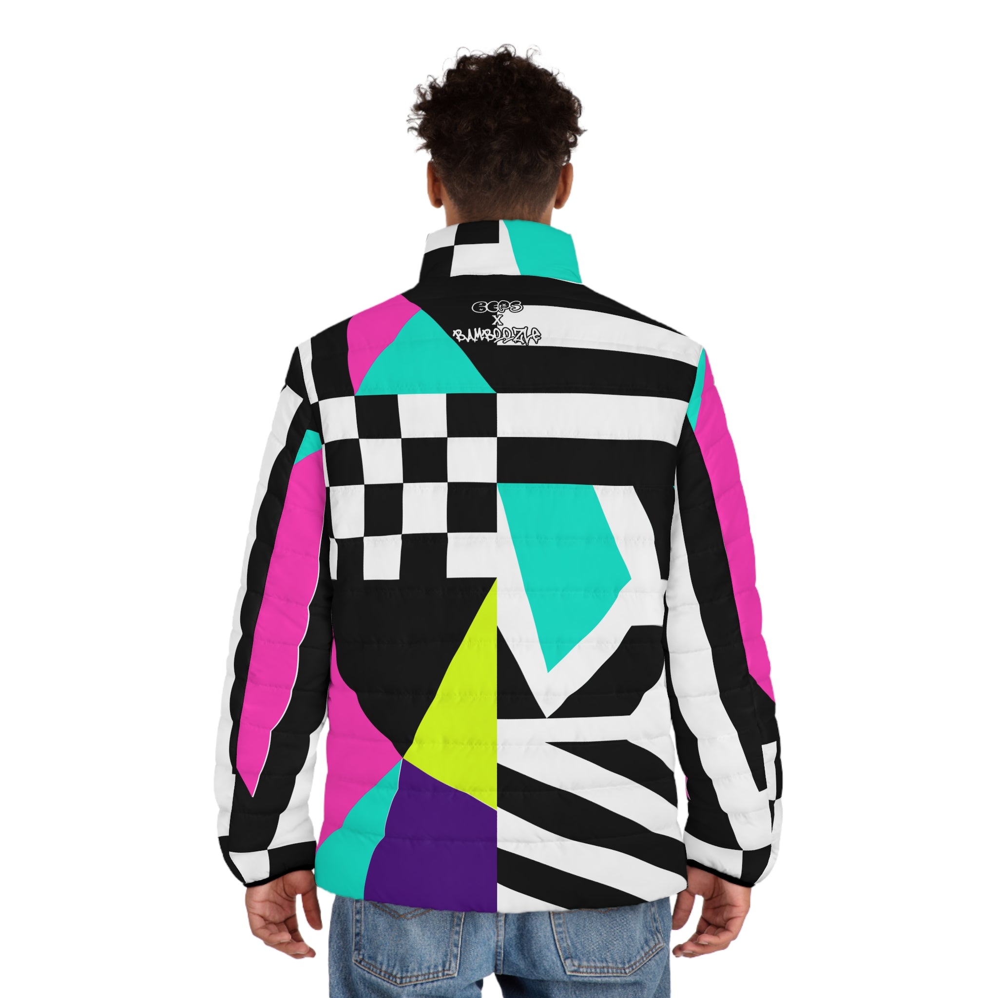 Bamboozle Retro Unisex Puffer Jacket