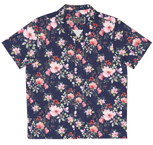TBP Navy Floral Hawaiian Shirt