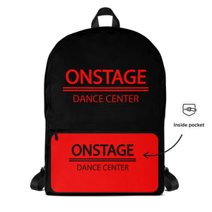 BAILEY ONSTAGE red name print Backpack
