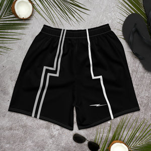 BEPs X Bamboozle Black Men's Athletic Shorts