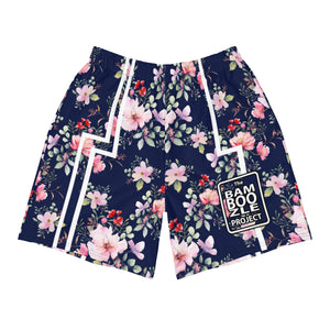 Spring Floral Men's Athletic Shorts