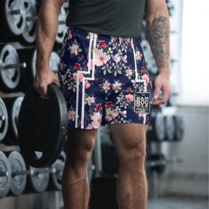 Spring Floral Men's Athletic Shorts