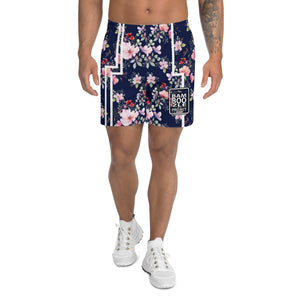 Spring Floral Men's Athletic Shorts