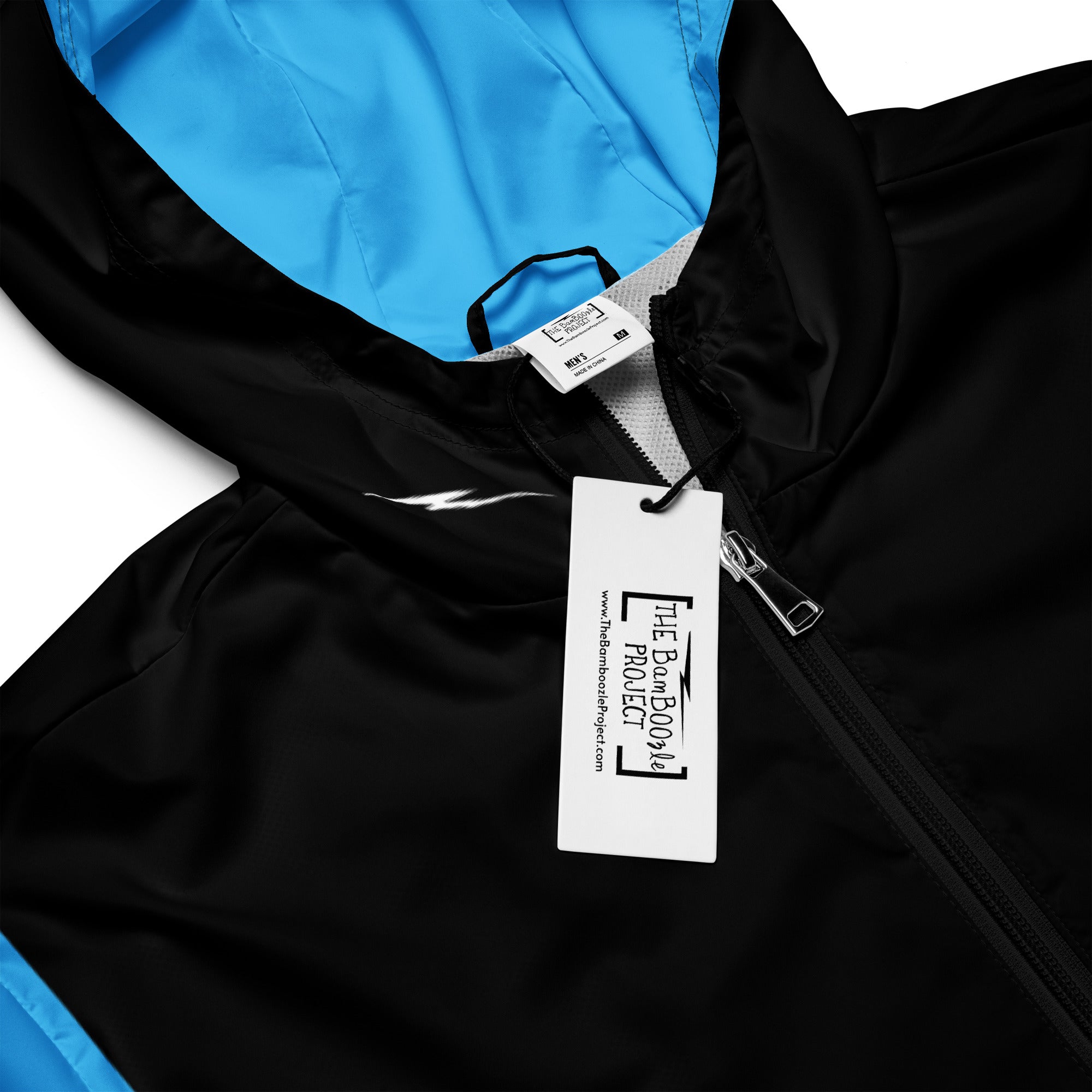 Bamboozle Force Blue & Hot Pink Unisex Windbreaker