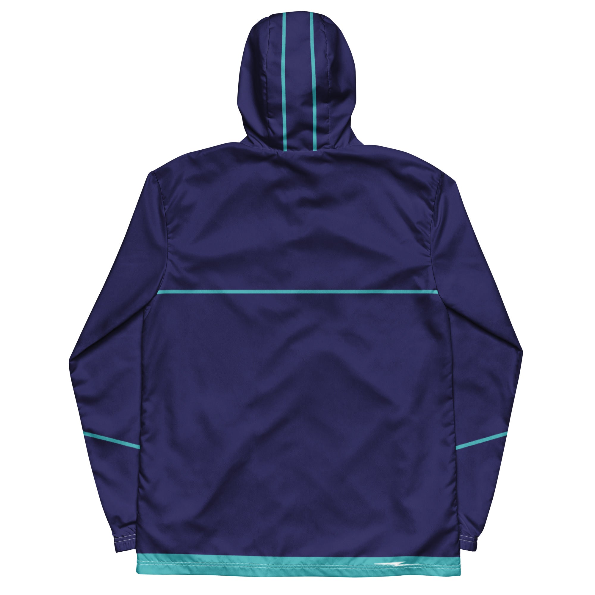 Bamboozle Future Force Midnight & Teal Unisex Windbreaker