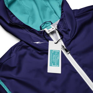 Bamboozle Future Force Midnight & Teal Unisex Windbreaker