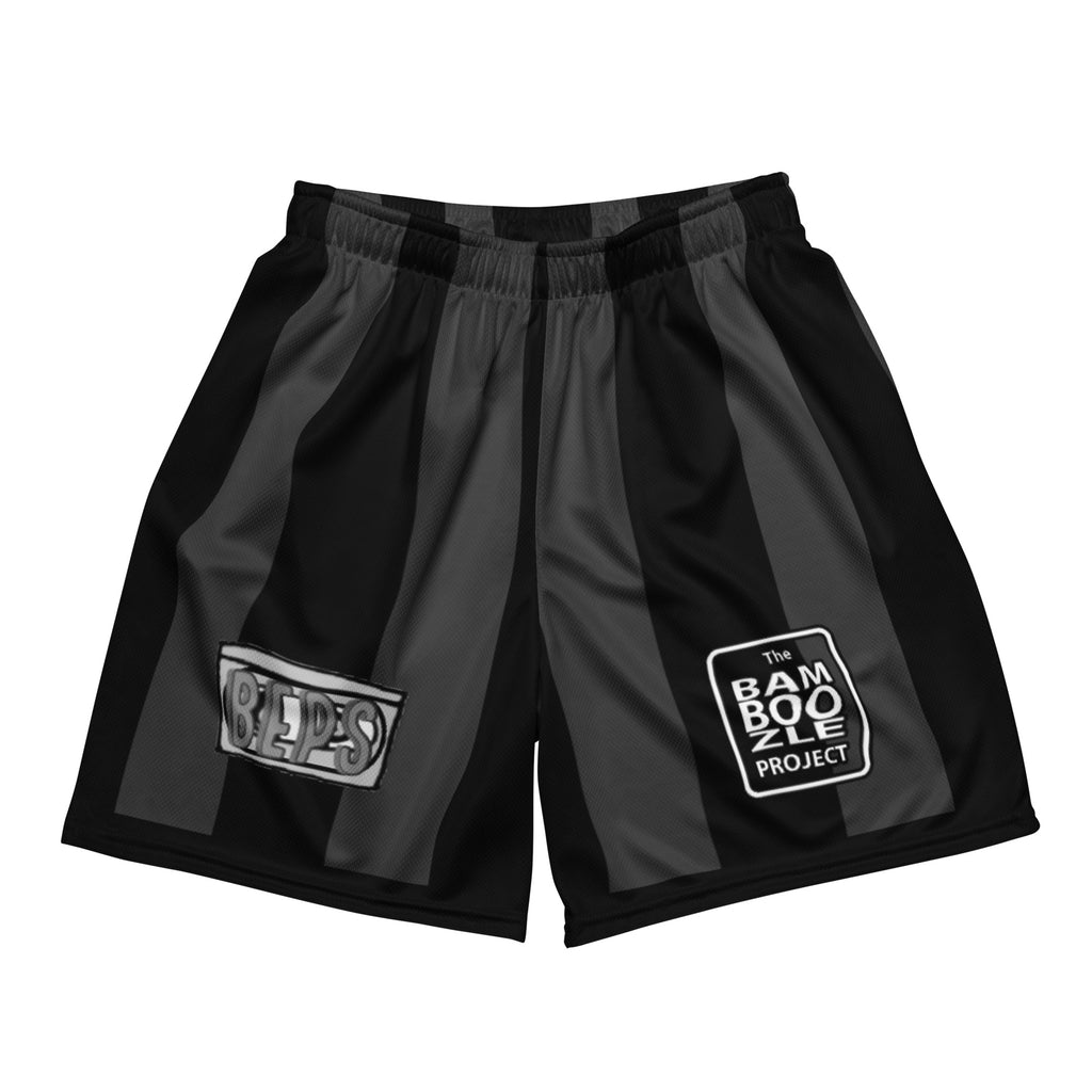 Team Beps Black Noir Mesh Shorts