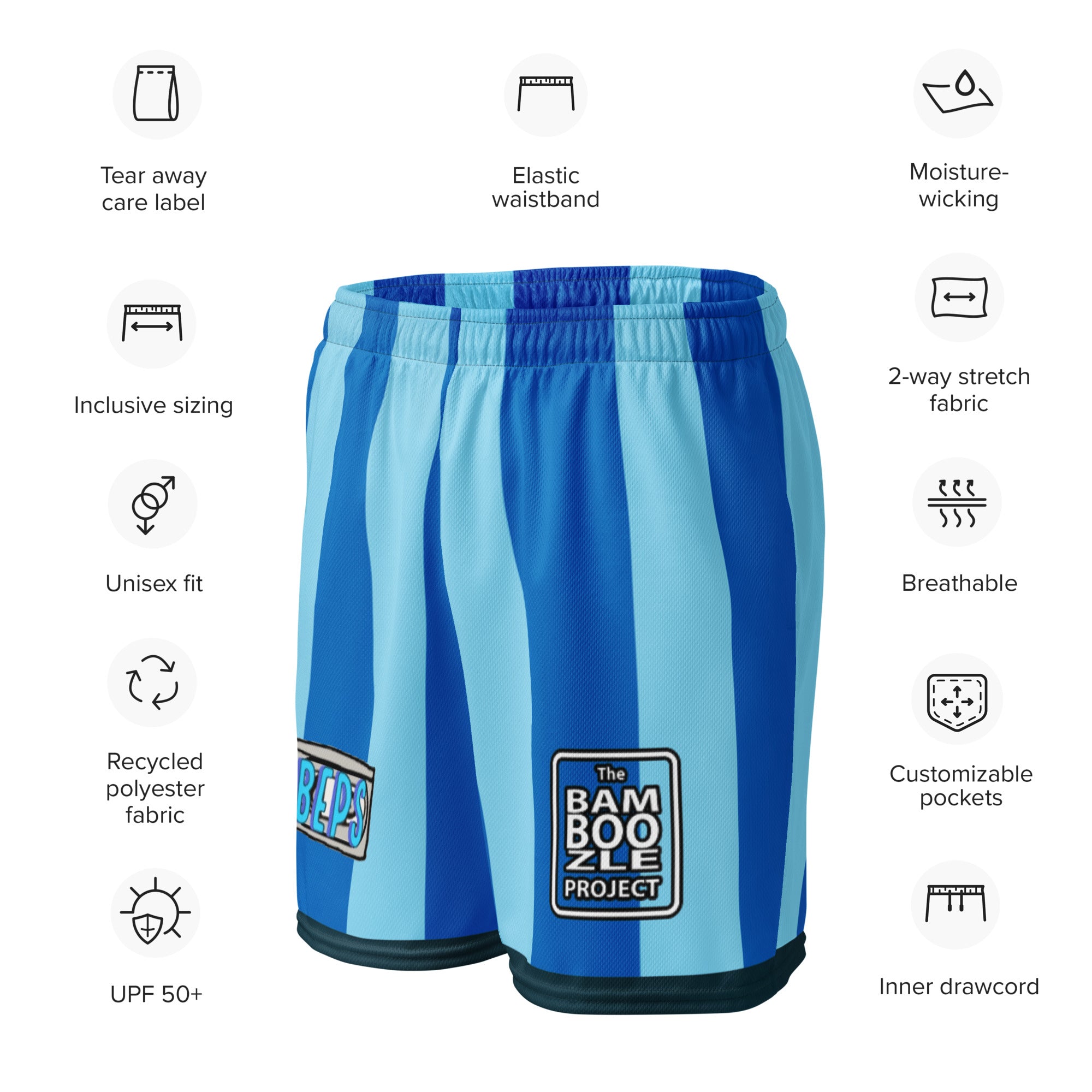 Team Beps Mesh Shorts