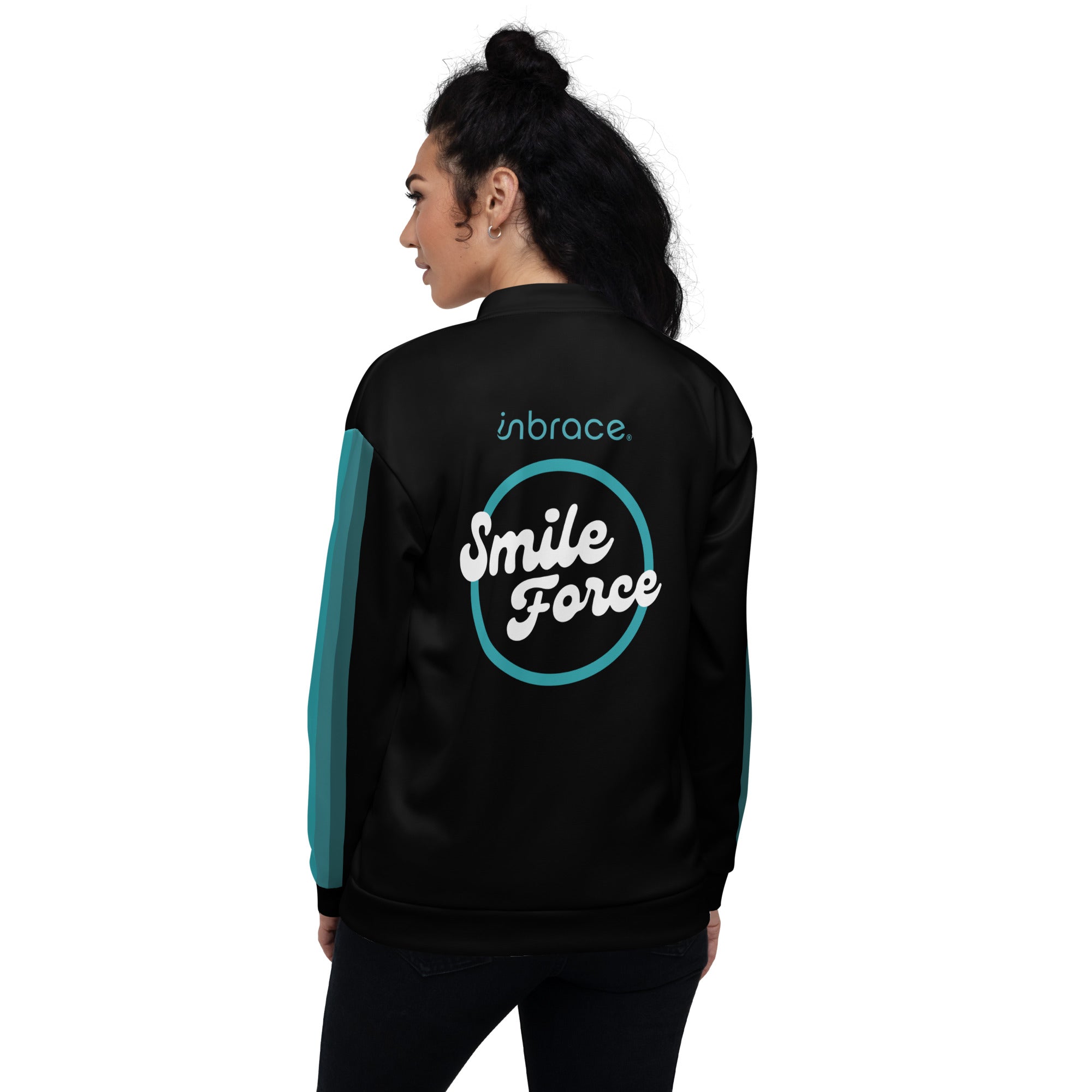 Smile Force Unisex Bomber Jacket