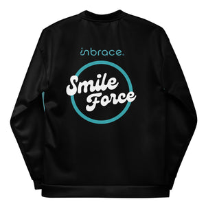 Smile Force Unisex Bomber Jacket