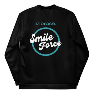 Smile Force Unisex Bomber Jacket