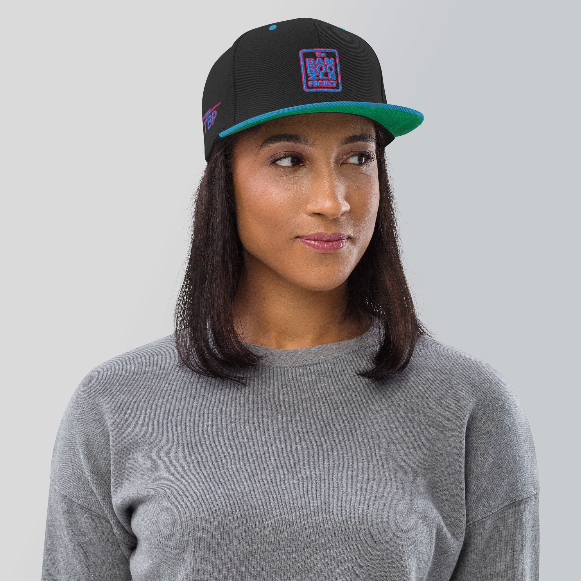 Summer Blue Snapback Hat