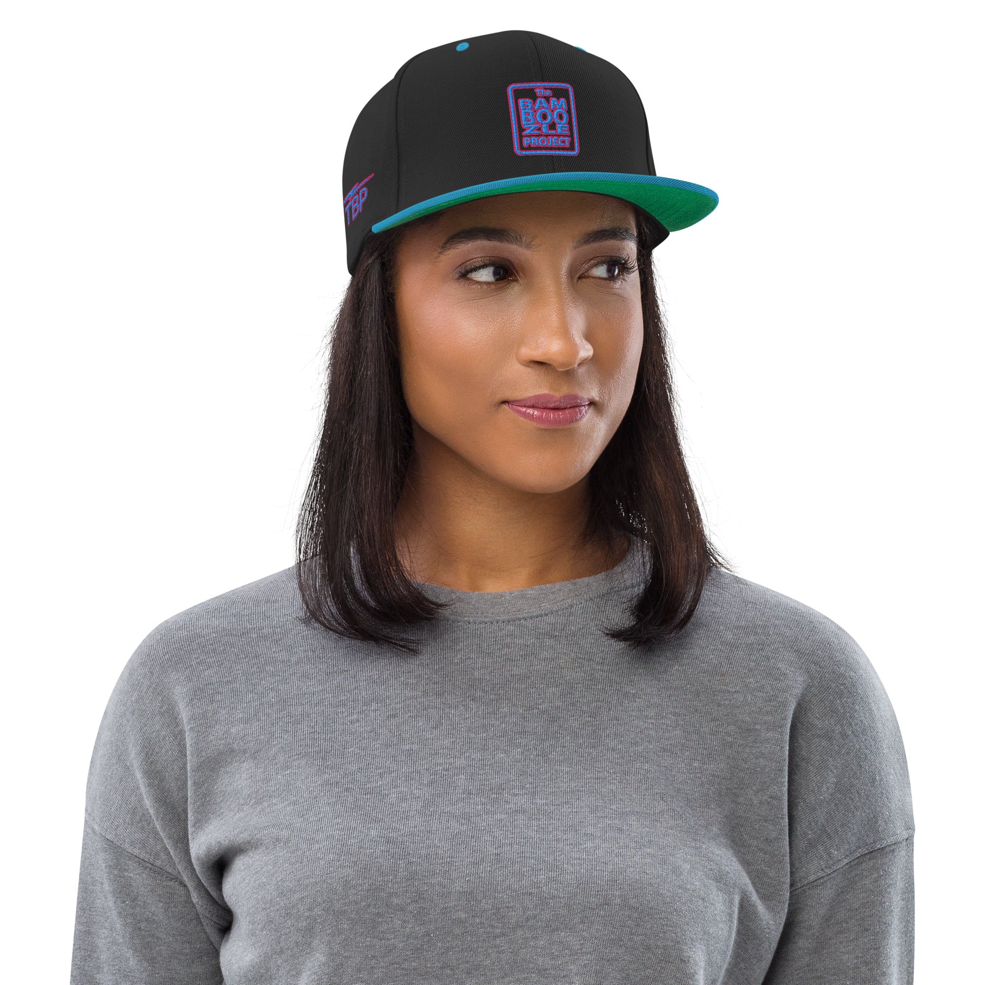 Summer Blue Snapback Hat