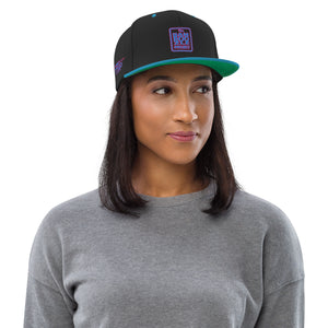 Summer Blue Snapback Hat