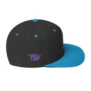 Summer Blue Snapback Hat