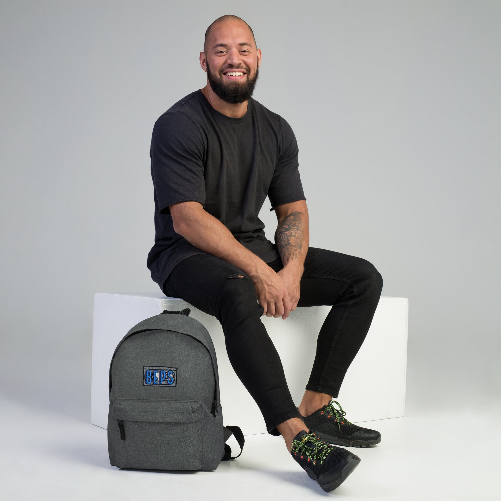 BEPs Embroidered Backpack