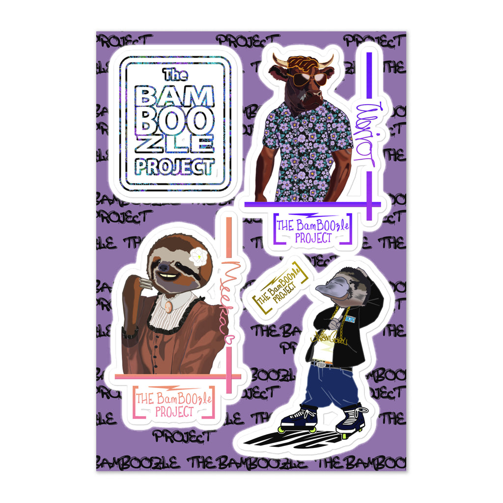 Bamboozle 5 Sticker Set