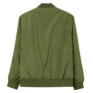 Bamboozle Force Army Green Bomber Jacket
