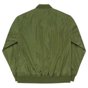 Bamboozle Force Army Green Bomber Jacket