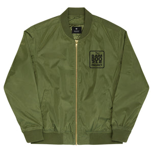 Bamboozle Force Army Green Bomber Jacket