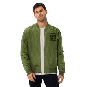 Bamboozle Force Army Green Bomber Jacket