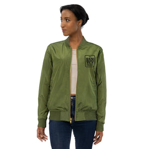 Bamboozle Force Army Green Bomber Jacket