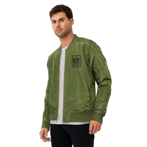 Bamboozle Force Army Green Bomber Jacket