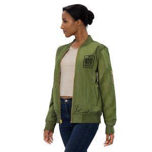 Bamboozle Force Army Green Bomber Jacket