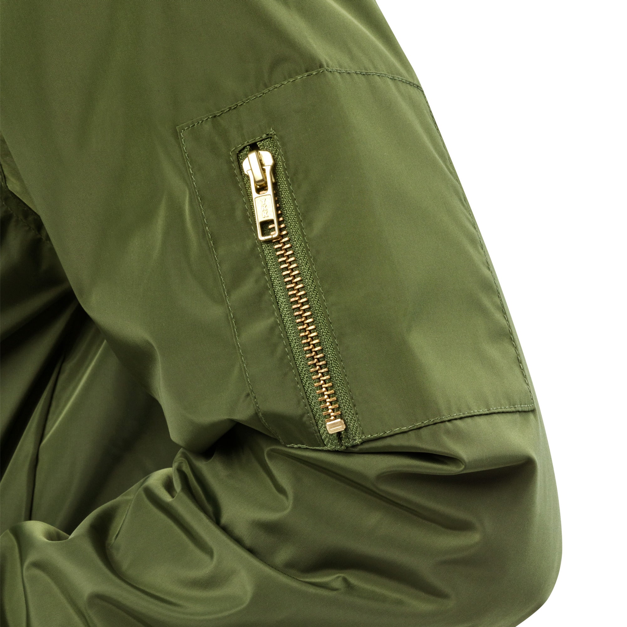 Bamboozle Force Army Green Bomber Jacket