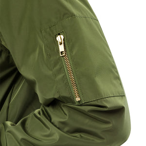 Bamboozle Force Army Green Bomber Jacket