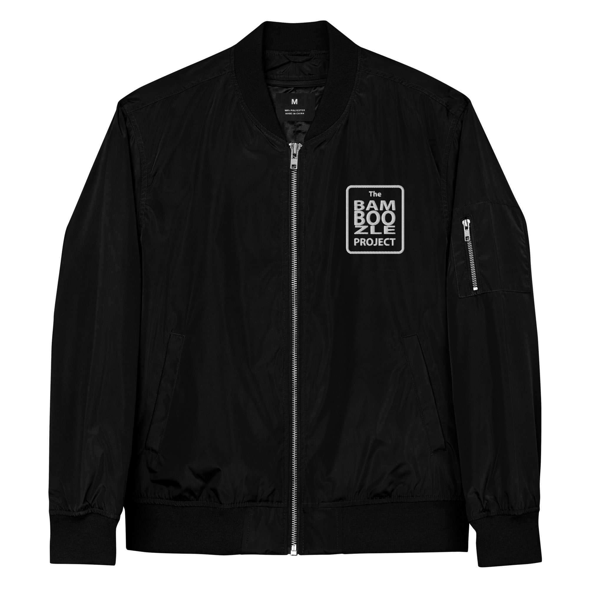 Bamboozle Force Black Bomber Jacket