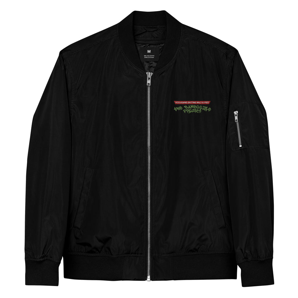 Bamboozle Ooze Sustainable Unisex Bomber Jacket