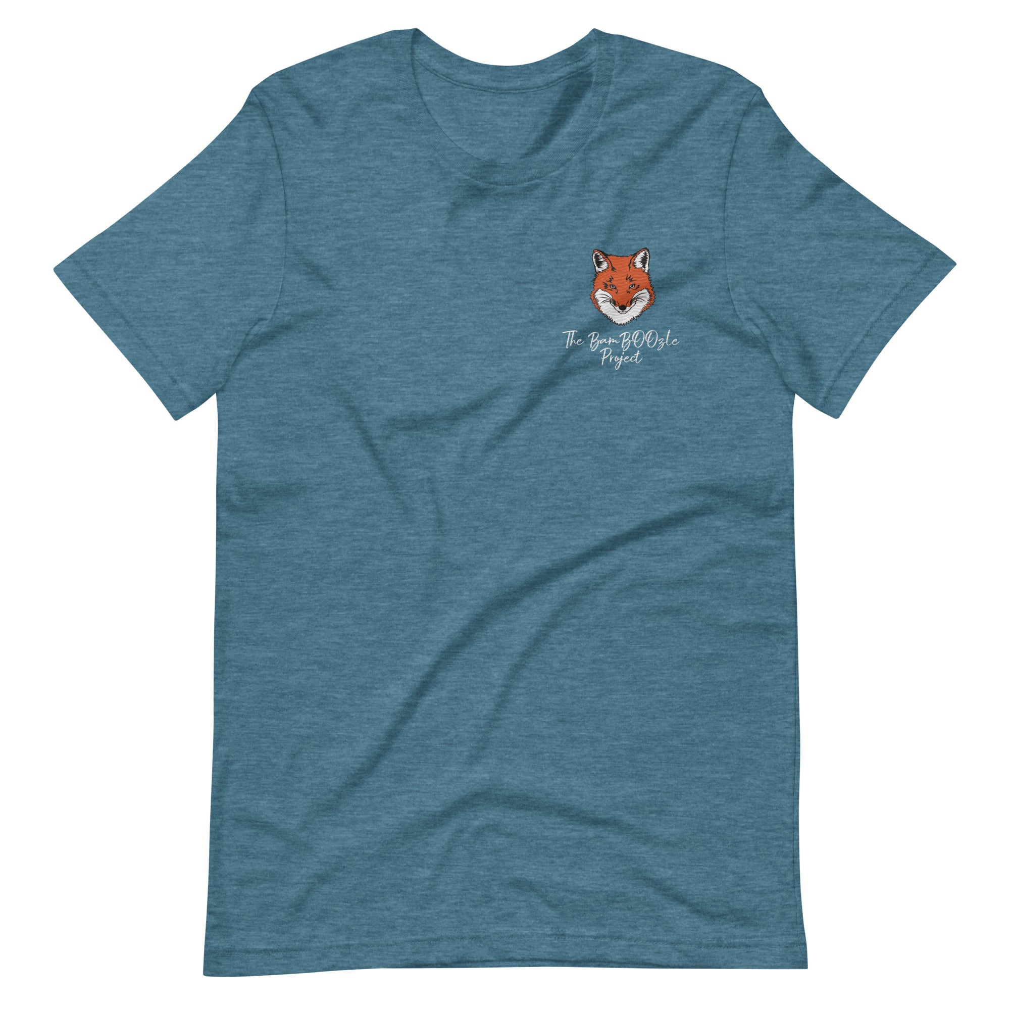 Gentleman Fox Embroidered Unisex T-shirt