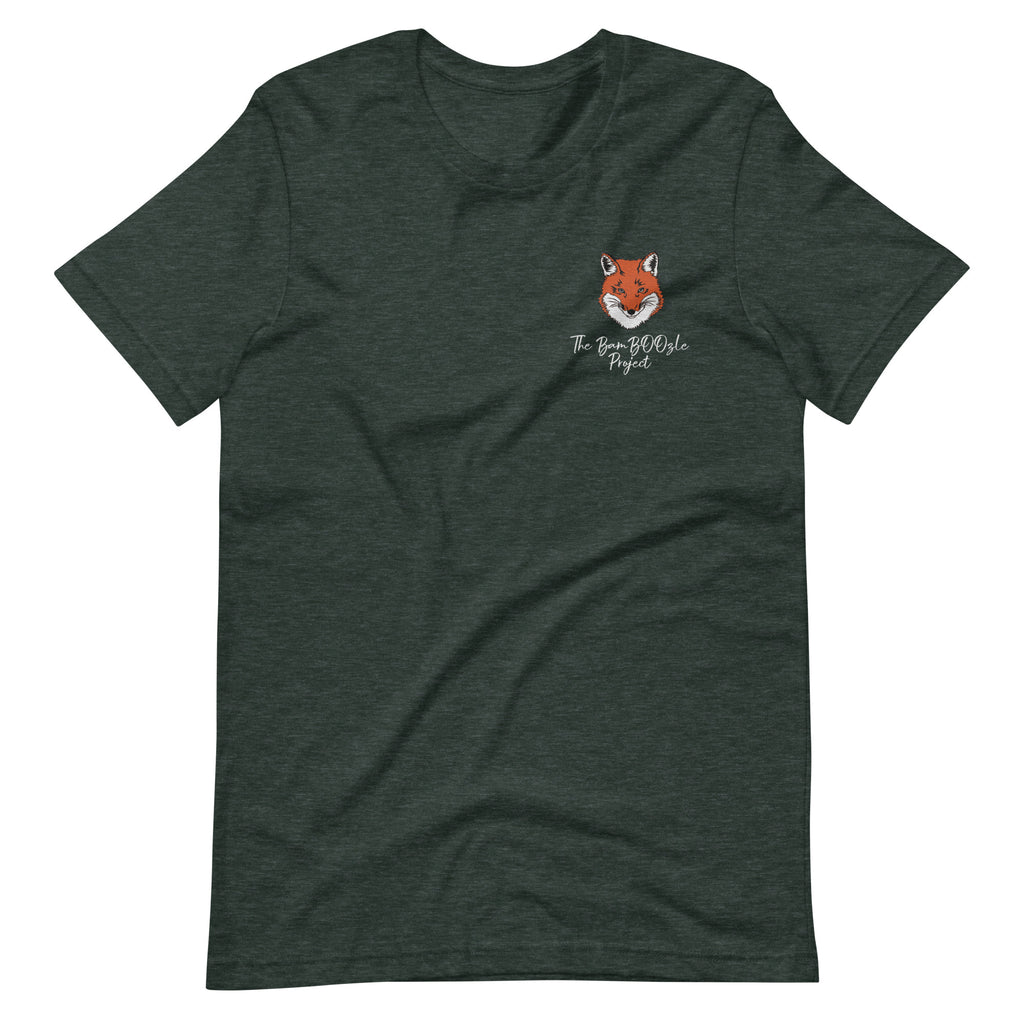 Gentleman Fox Embroidered Unisex T-shirt