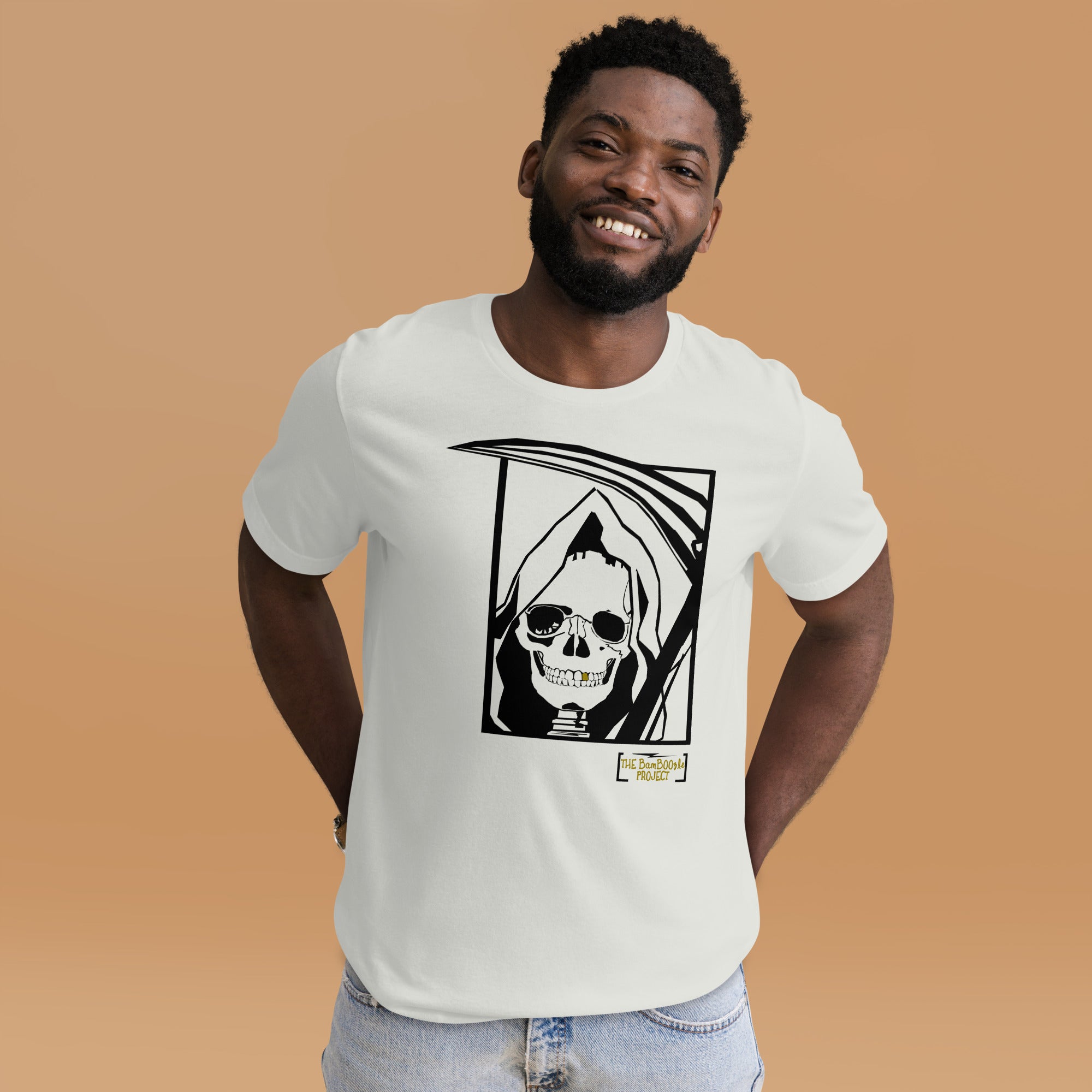 Reverse Gold Tooth Reaper Unisex T-shirt