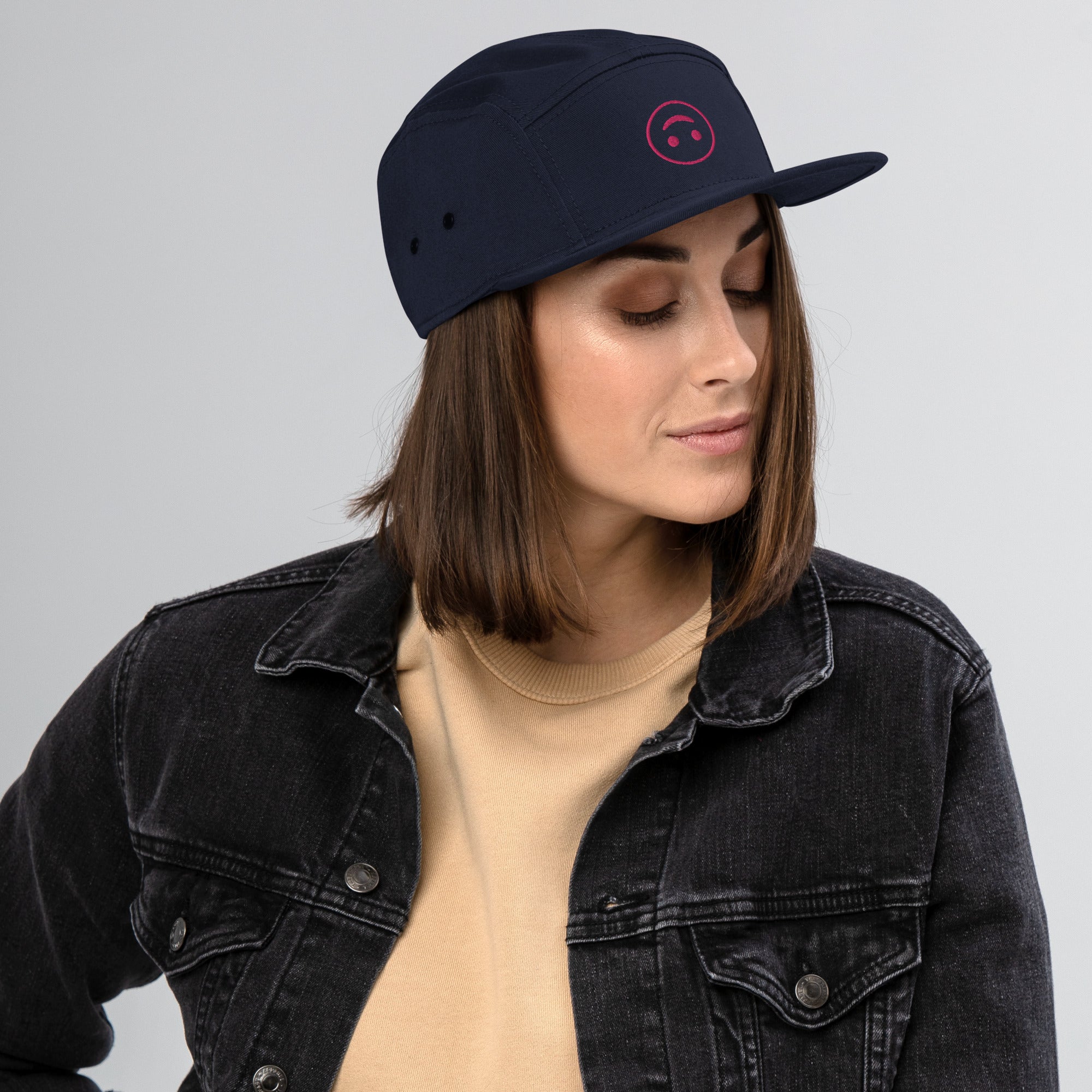 Amber Smilezz 5 Panel Cap