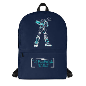 Robot Karaoke Navy Backpack