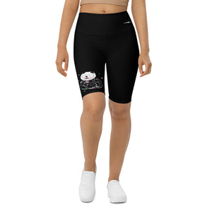 Astropup Black Biker Shorts w/ Pockets