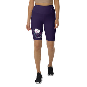 Astropup Purple Biker Shorts w/ pocket