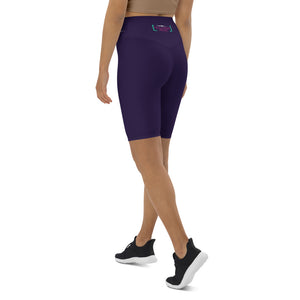 Astropup Purple Biker Shorts w/ pocket