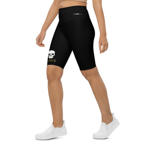 Skull Crusher Biker Shorts w/ back pocket
