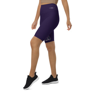 Astropup Purple Biker Shorts w/ pocket
