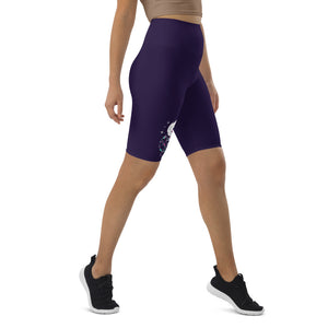 Astropup Purple Biker Shorts w/ pocket