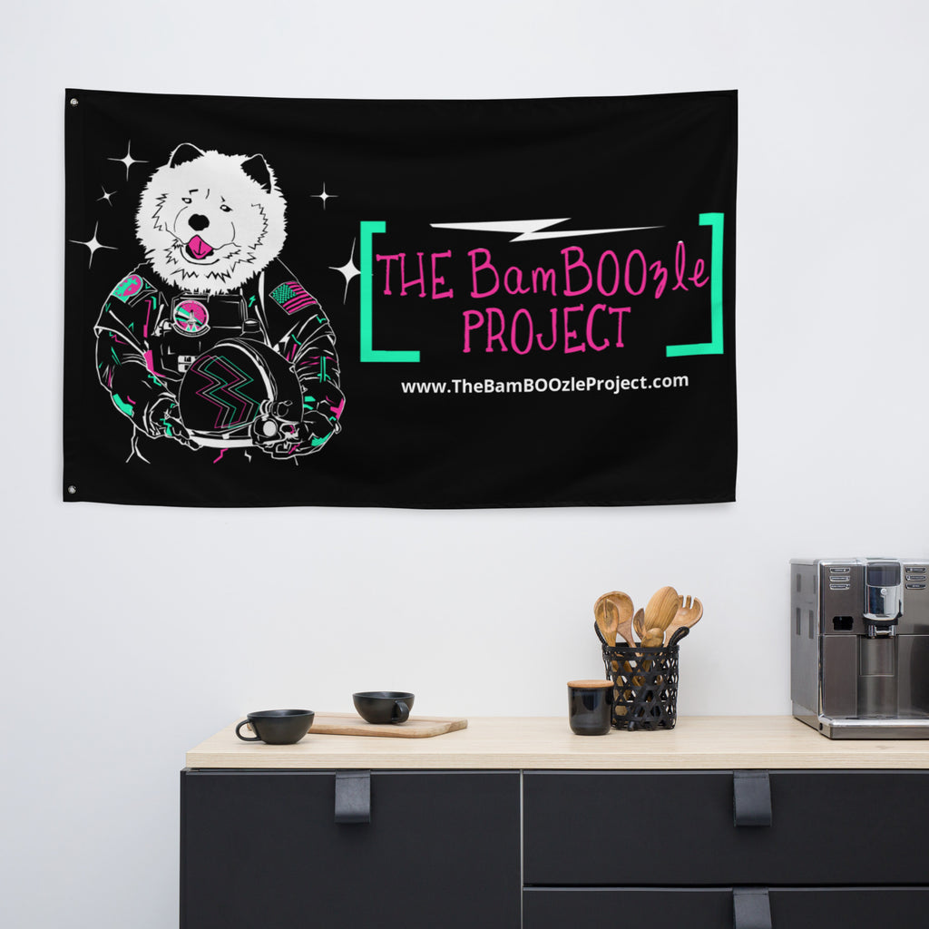 Chimothy Chowder Astropup Flag