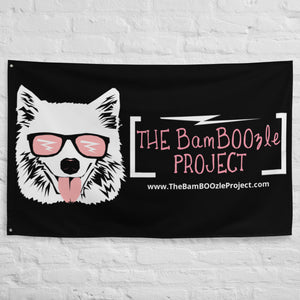 BamBoozle Bear Black Flag