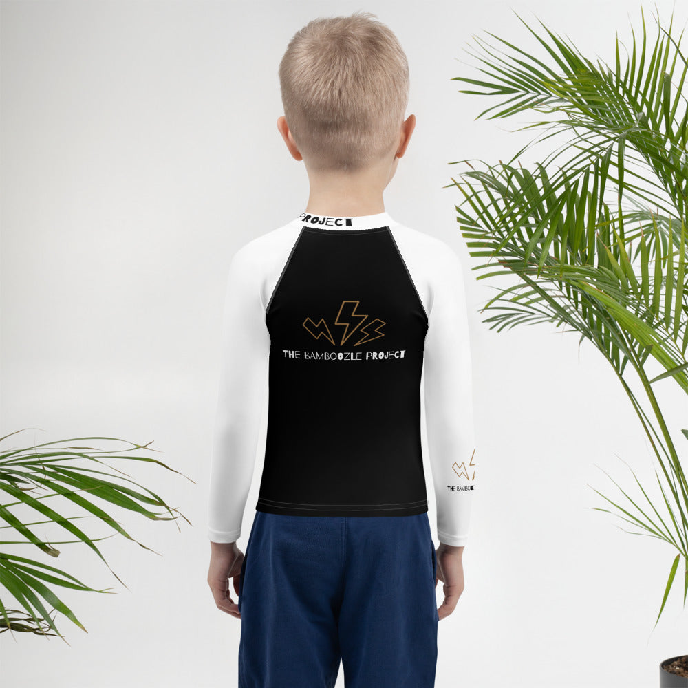 Lightning Crusher Kids Rash Guard