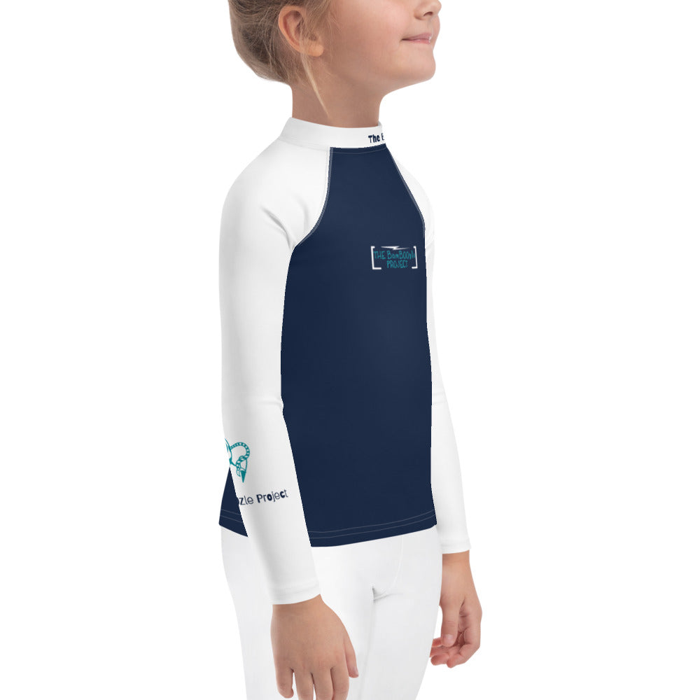 Robot Karaoke Kids Rash Guard