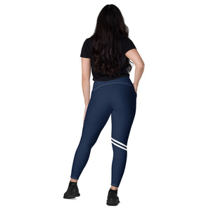 Robot Karaoke - white - Leggings with pockets